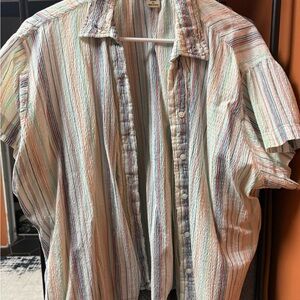 Woolrich Multicolor Striped Button Down Shirt